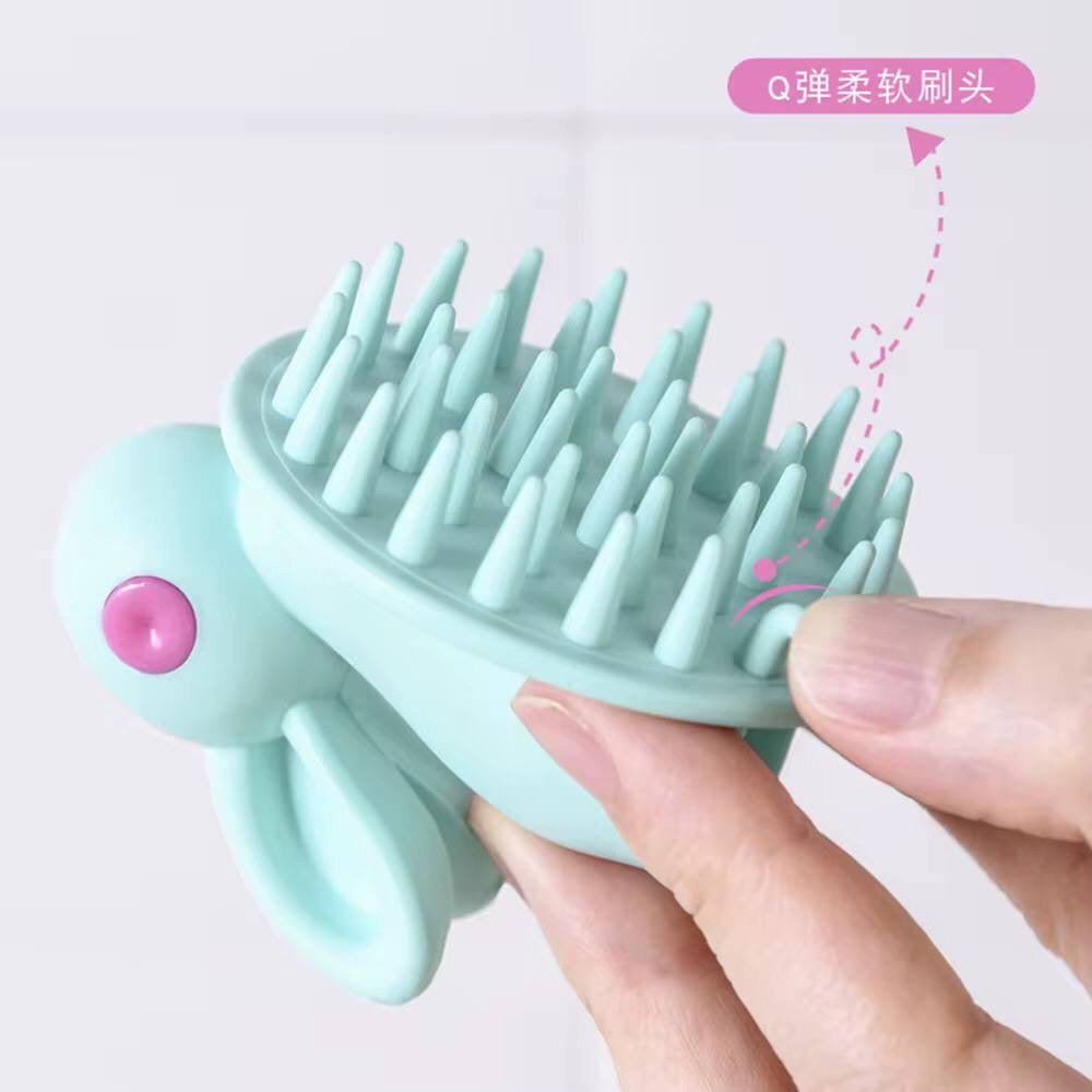 Rabbit shape bathing brush