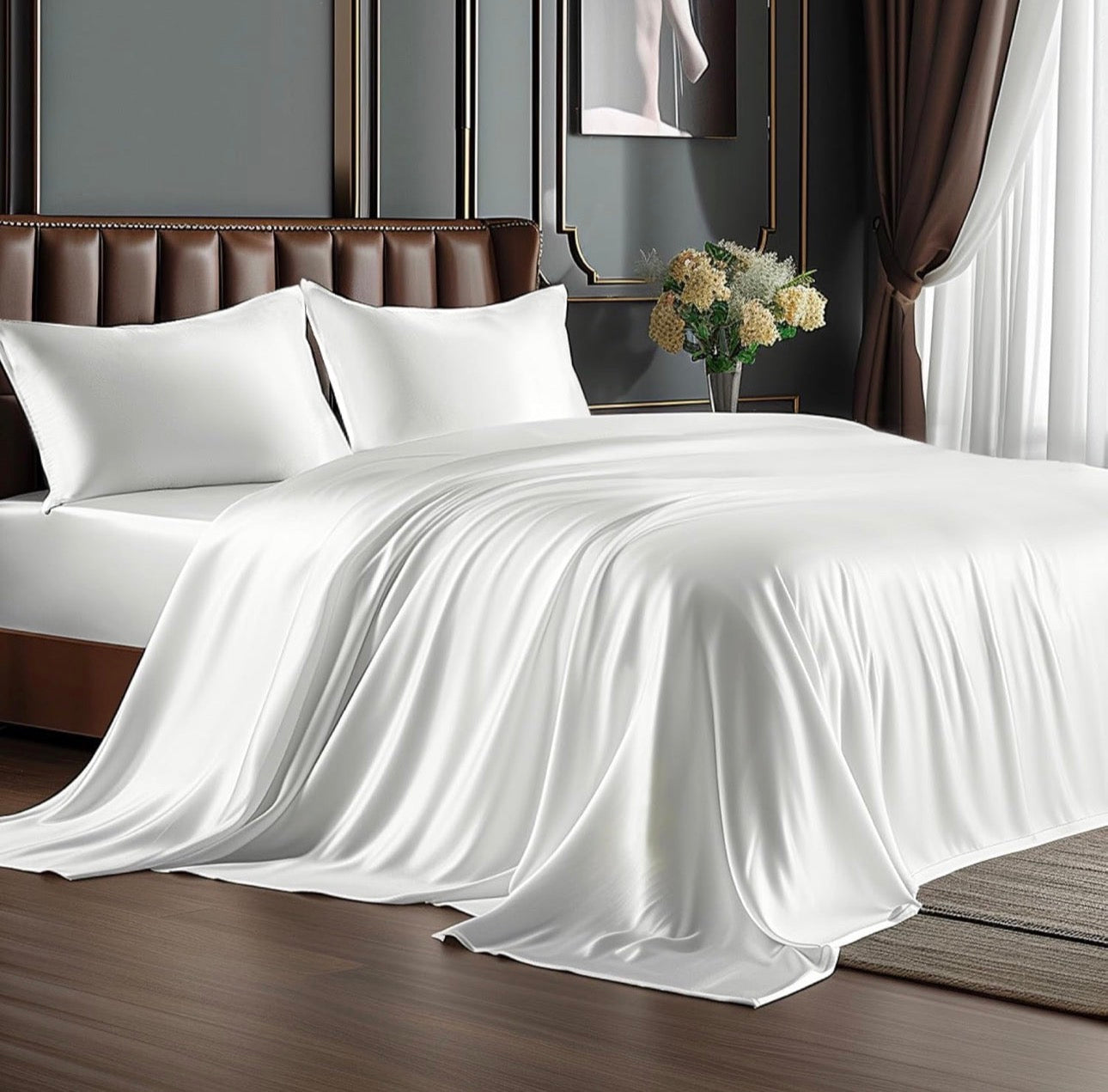 Luxury Silky soft Mulberry Fitted Bedsheets