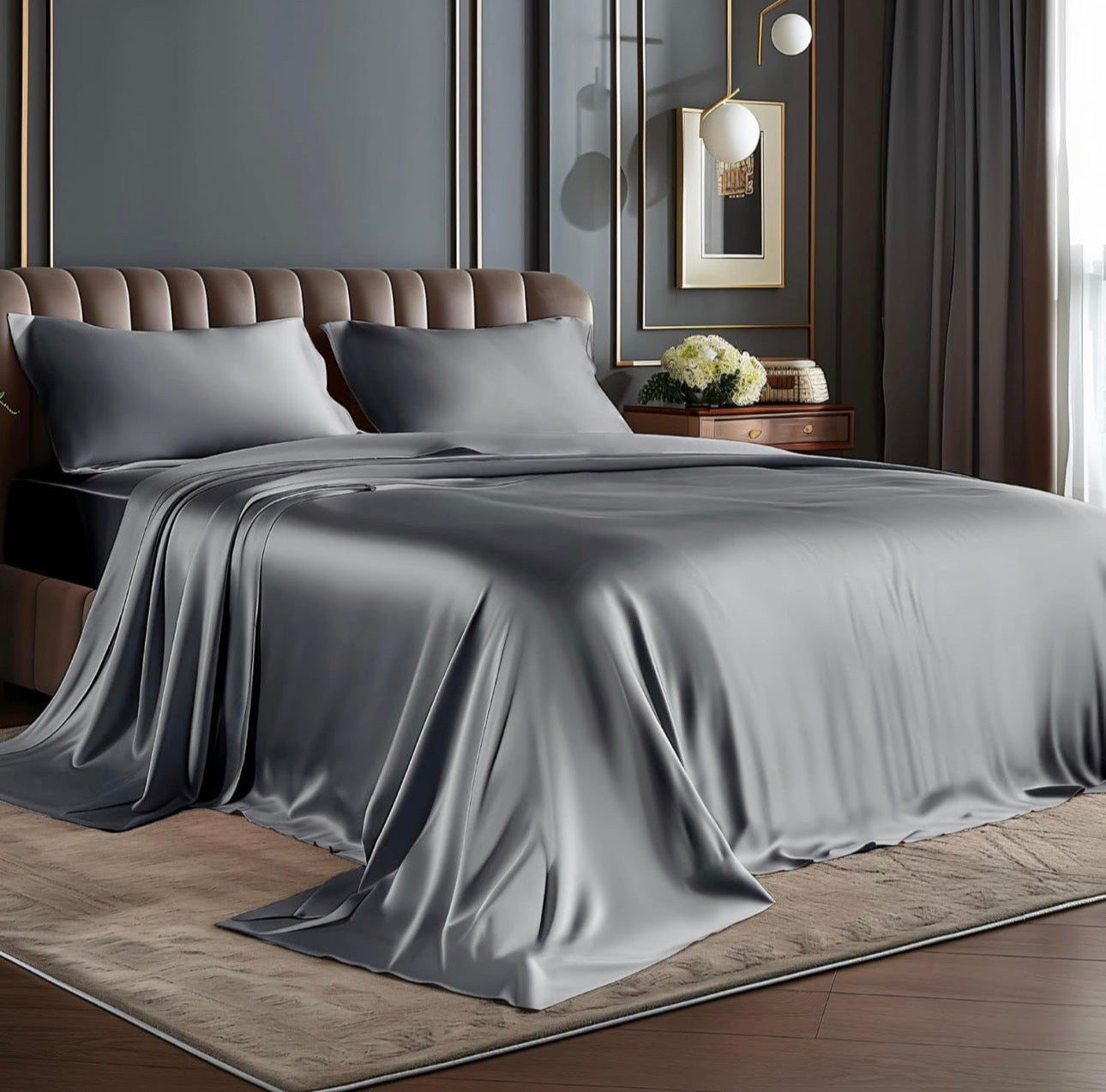 Luxury Silky soft Mulberry Fitted Bedsheets