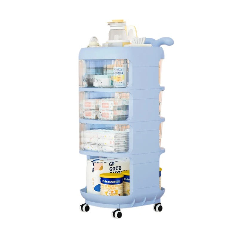 4 tier Multiple purposes Baby Supplies Shelf
