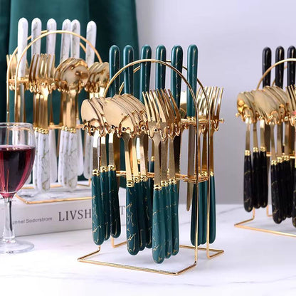 Stainless Steel Tableware Set