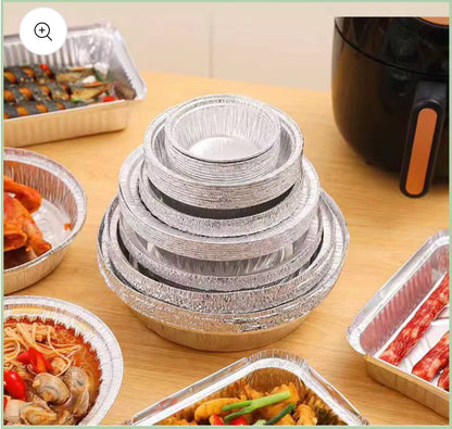 Air fryer nonstick Aluminum foil paper liner BBQ food tray Baking nonstick tray