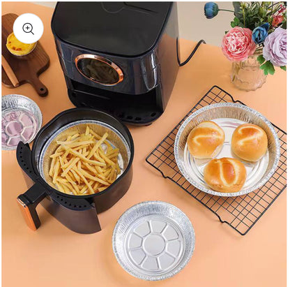 Air fryer nonstick Aluminum foil paper liner BBQ food tray Baking nonstick tray