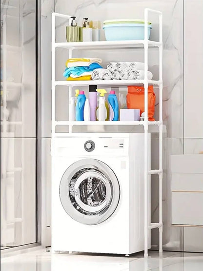 Over The Toilet Storage 3-Tier Over the washing machine stand Space Saver Organizer Rack Stable Freestanding