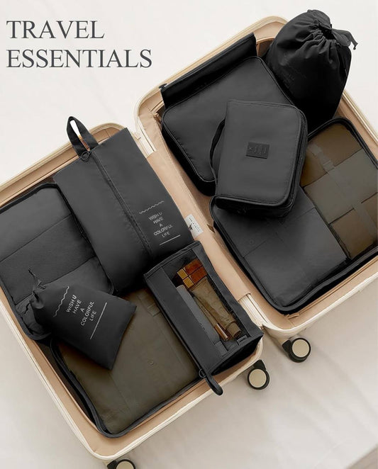 10pcs Luggage Travel Organizers For Suitcase