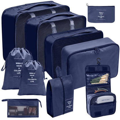 10pcs Luggage Travel Organizers For Suitcase