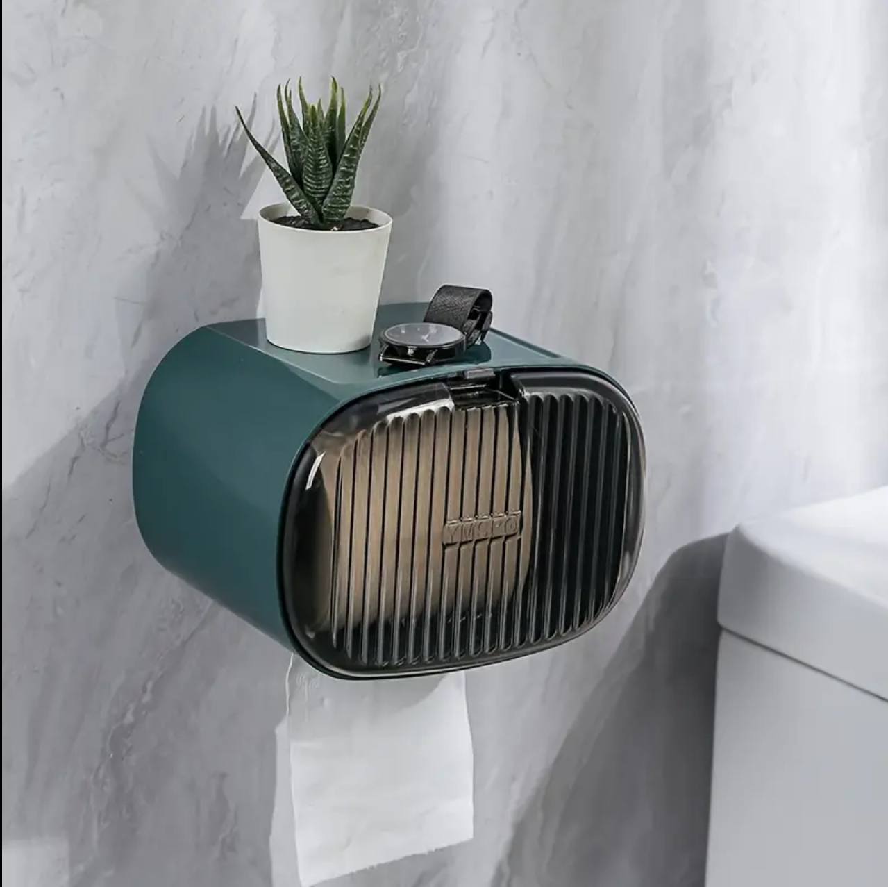 Light Luxurious Wall Hanging Tissue Box