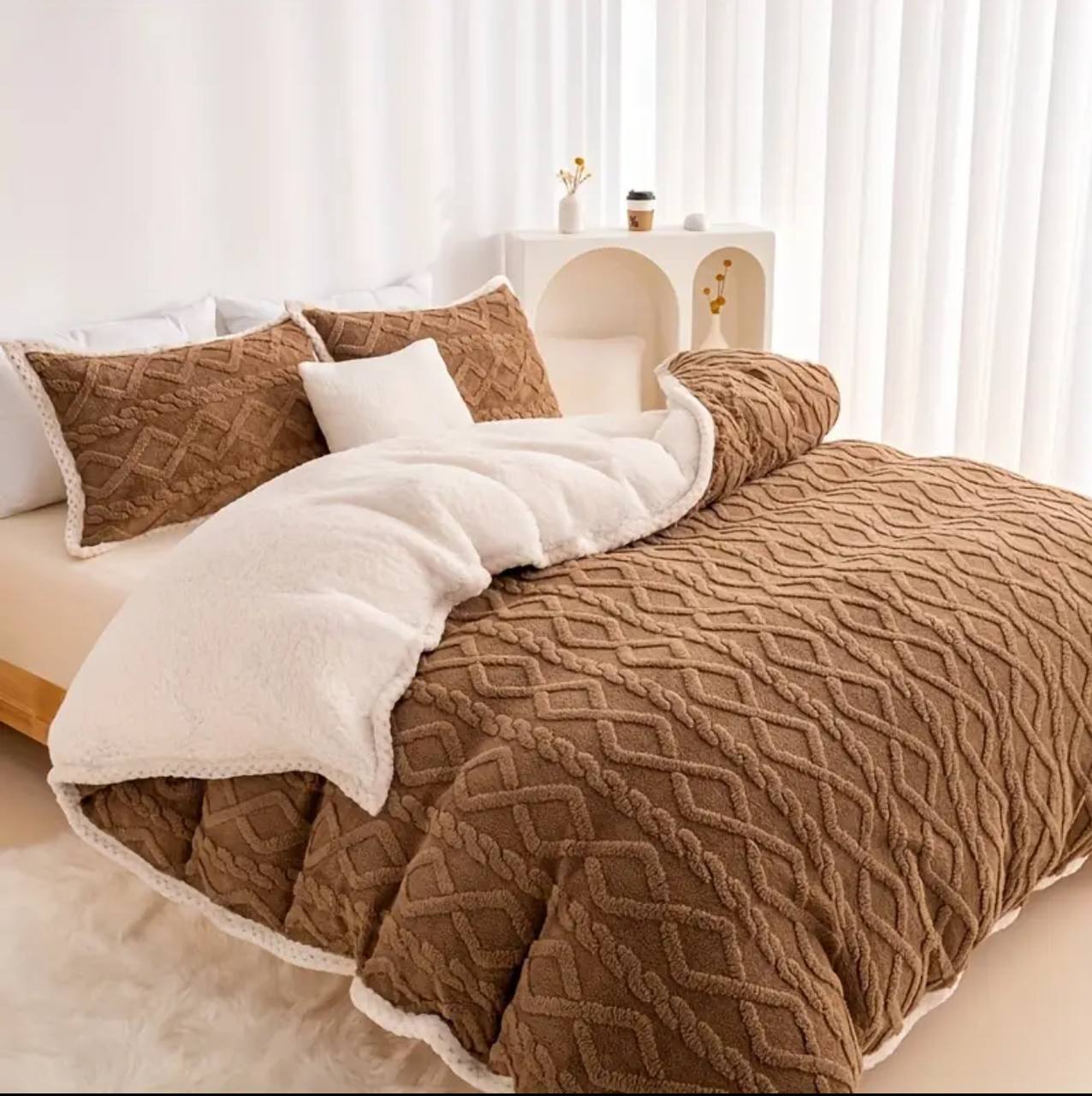 Premium quality King Size Warm Winter Quilt Set*/ Duvet Set
