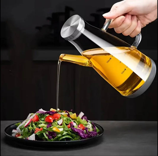 High Borosilicate Glass Oil Bottle with silicone base