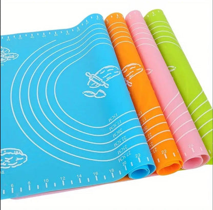 Silicon kneading mat