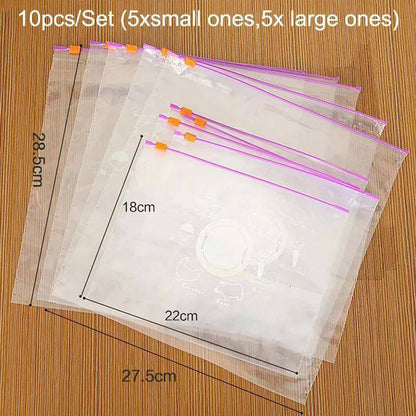 Reusable ziplock bags set of 20pcs