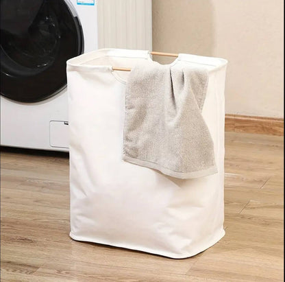 Large capacity  Laundry Hampers with bamboo Handles