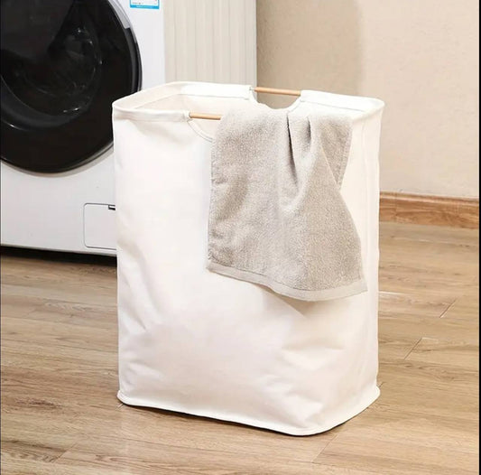 Large capacity  Laundry Hampers with bamboo Handles