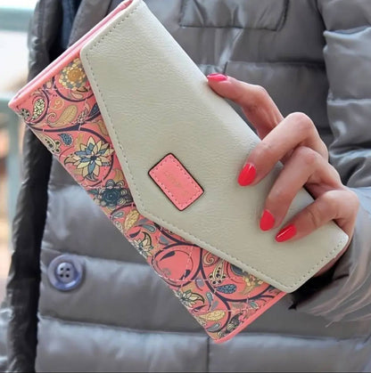 Luxury Women Love Wallets PU Leather
