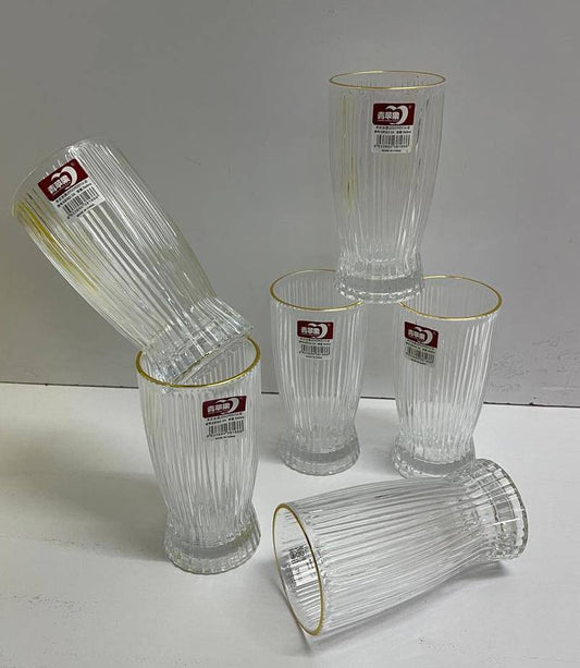 High quality borosilicate water,juice  glasses