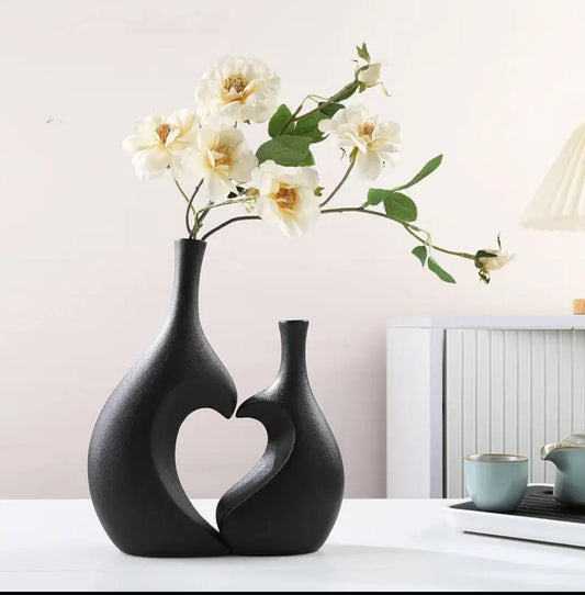 Decorative heart shape vase