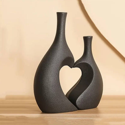 Decorative heart shape vase