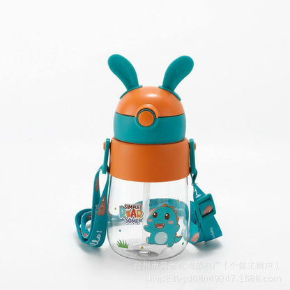 Rabbit ear baby water bottle