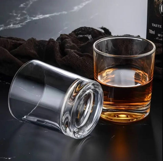 heavy short whisky Glass set