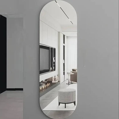 Flexible wall mounted mirror