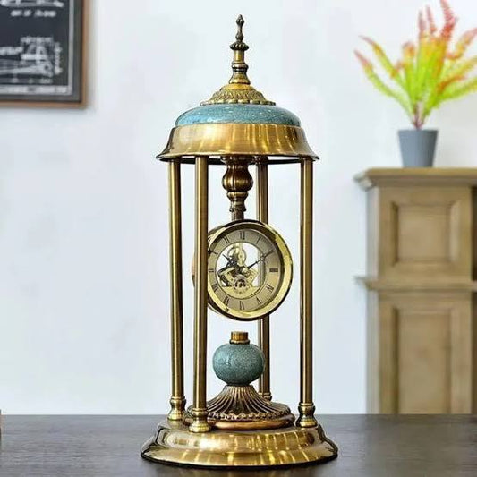 Desk Clock American Living Room Candlestick Ornaments