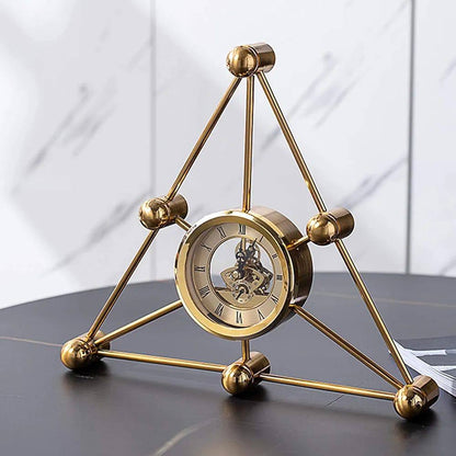 Desk Clock Creative Metal Desk Clock Decoration