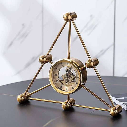 Desk Clock Creative Metal Desk Clock Decoration