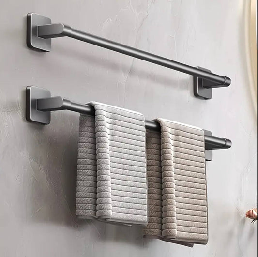 Easy-Install Wall-Mounted Towel Rack