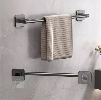 Easy-Install Wall-Mounted Towel Rack