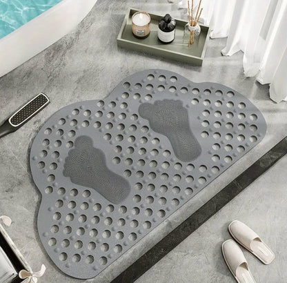 Cloud shape Rubber bathroom Antislip Mat