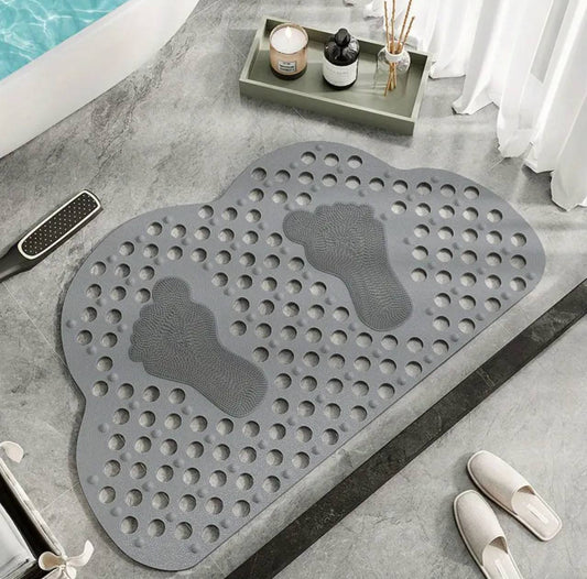 Cloud shape Rubber bathroom Antislip Mat