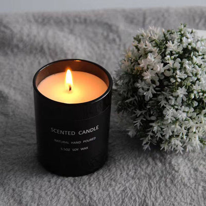 Soy Wax Scented Candle in Glass Jar