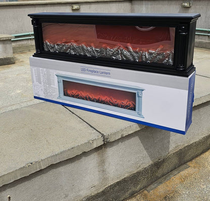 LED Modern Electric Simulated Fireplaces Flame Lamp