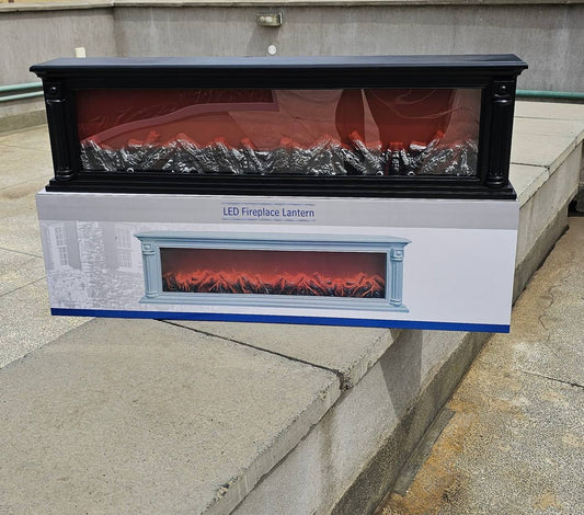 LED Modern Electric Simulated Fireplaces Flame Lamp
