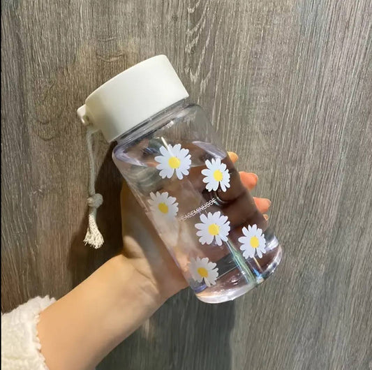 Cute transparent water bottles.
450ml