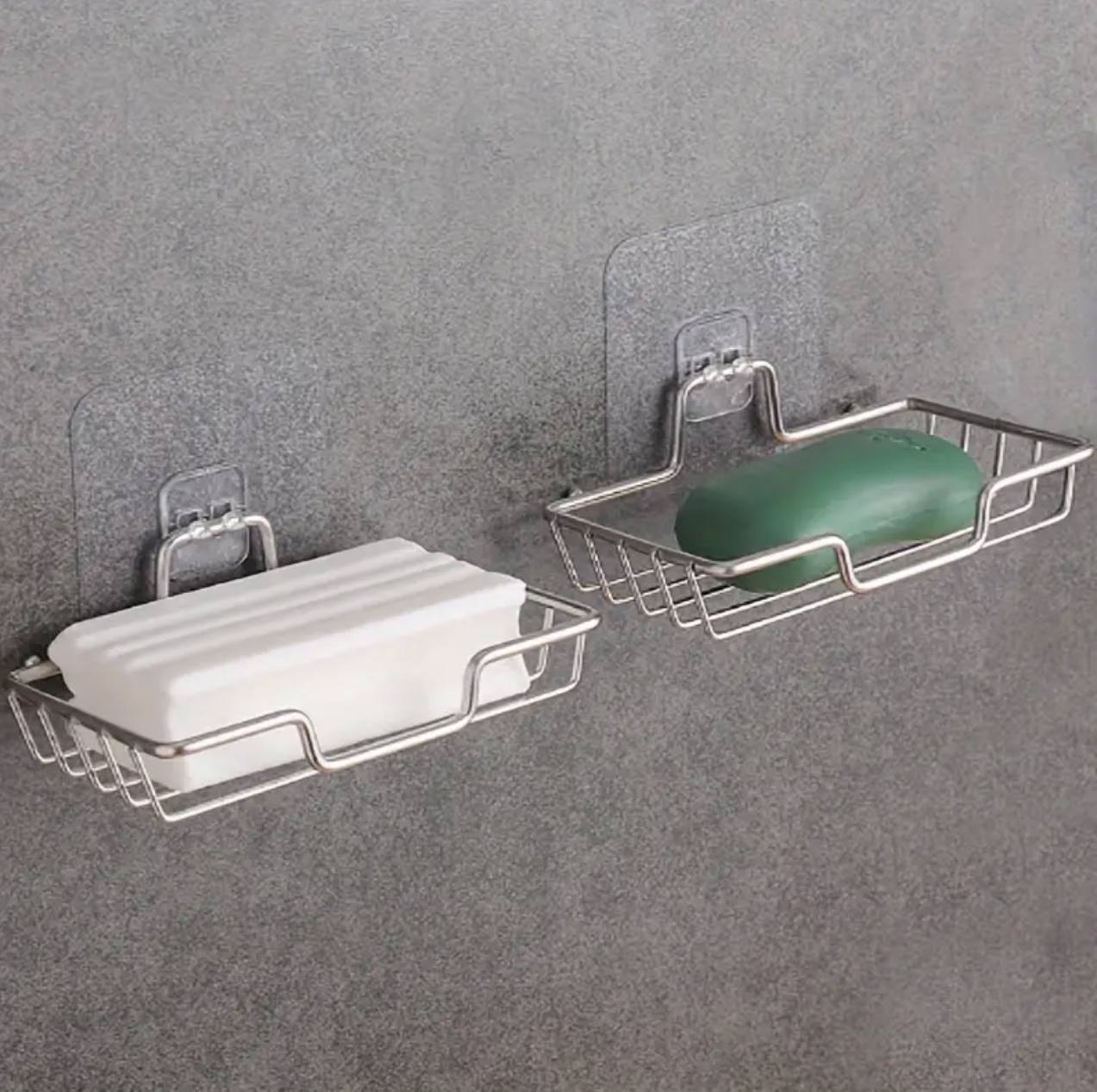 Stainless steel soap dish one tier
