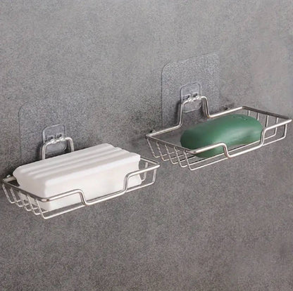 Stainless steel soap dish one tier
