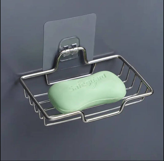 Stainless steel soap dish one tier