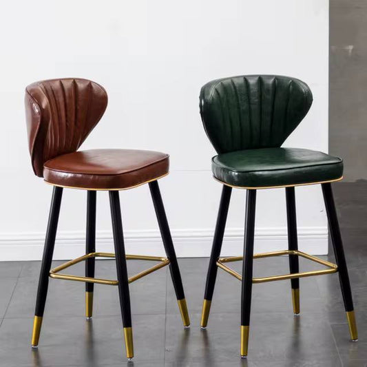 Modern bar stool with a sleek design