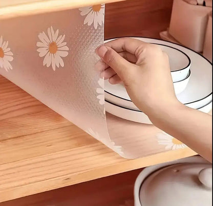 Daisy pattern Kitchen drawer liners