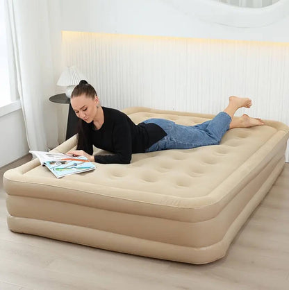 Inflatable Queen Size Airbed Mattress with in built Pump