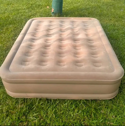 Inflatable Queen Size Airbed Mattress with in built Pump