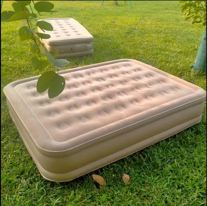 Inflatable Queen Size Airbed Mattress with in built Pump