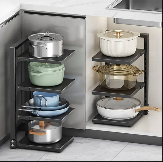 Multi-Layer Pot Storage Rack