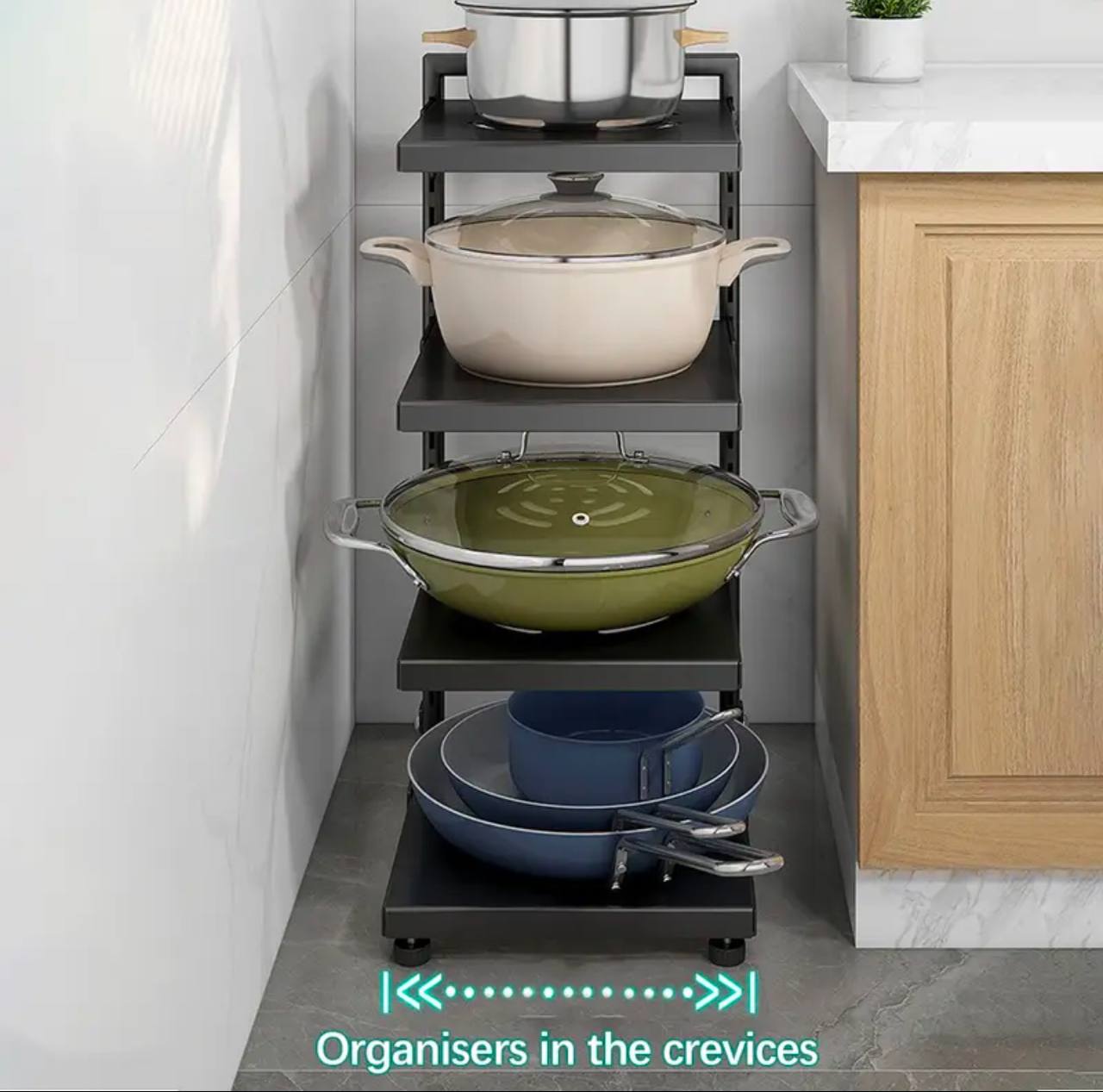Multi-Layer Pot Storage Rack