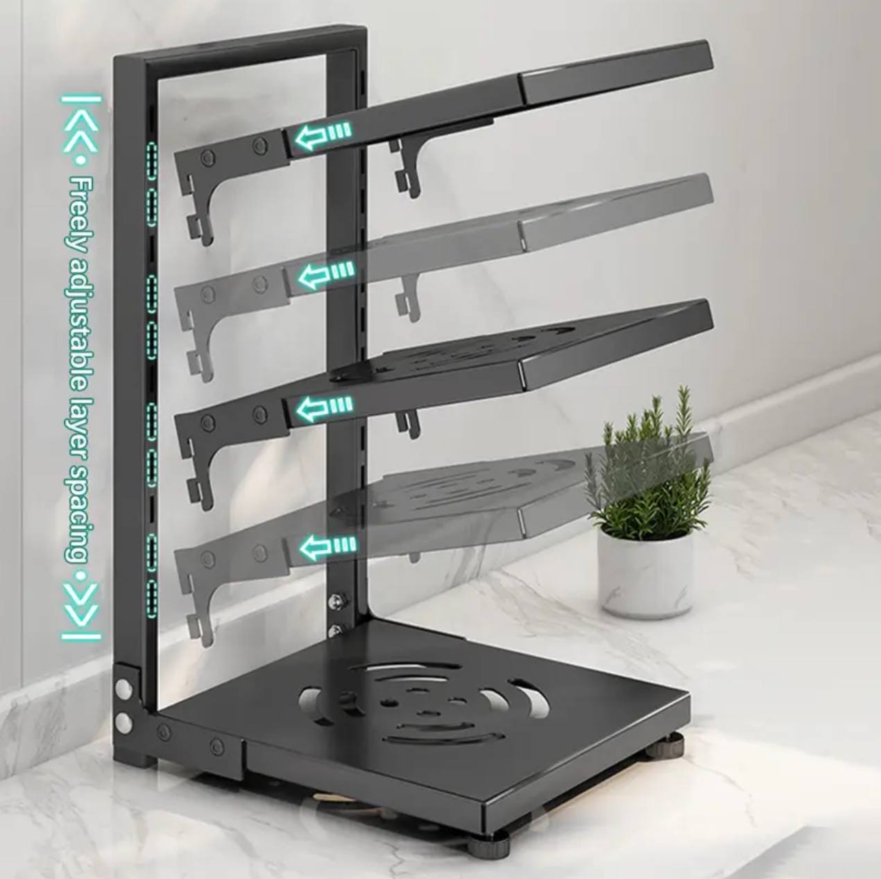 Multi-Layer Pot Storage Rack