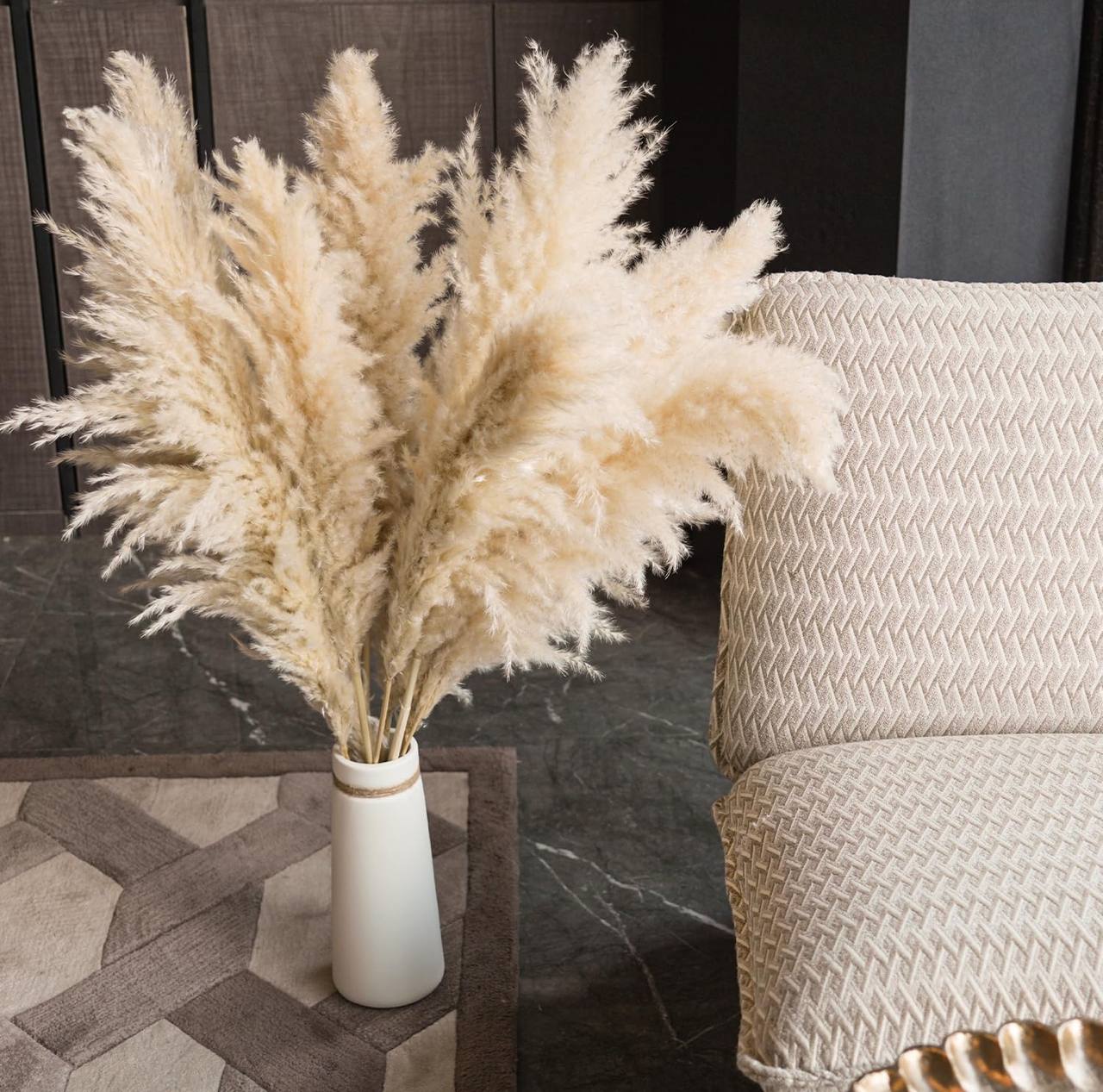 Fluffy Large Pampas Grass Decor