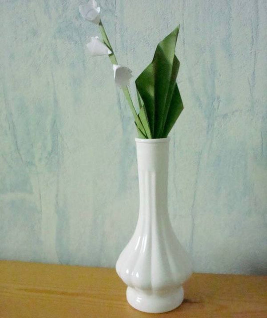 Ceramic flower vase pumpkin