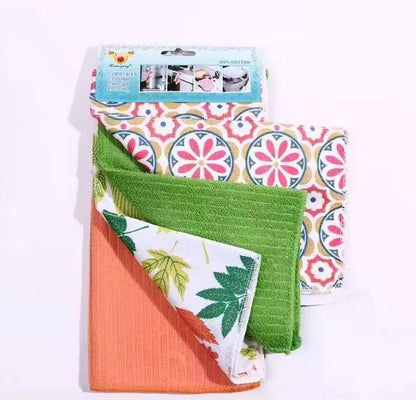 Pure Color Printing Ultrafine kitchen Fiber Cloth