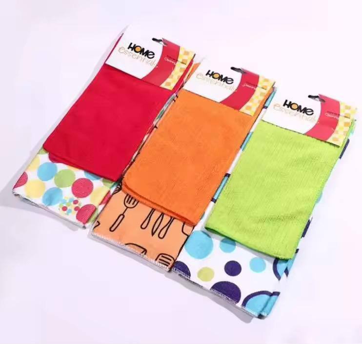 Pure Color Printing Ultrafine kitchen Fiber Cloth